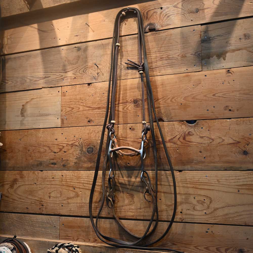 Bridle Rig -  Copper Mullen Bit SBR439 Sale Barn misc   