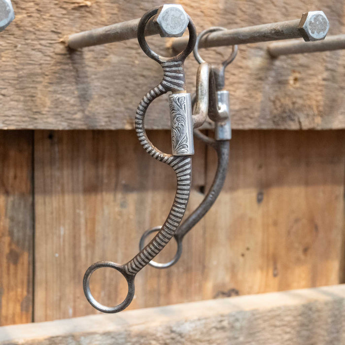 Oilworth Inlayed Silver Shanks w/ Port Bit 1844