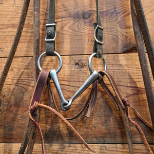 Bridle Rig - O-Ring - Smooth Snaffle Bit SBR530 Sale Barn MISC   