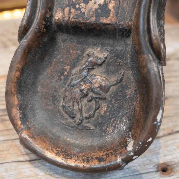 Vintage 1930's -40's Horse Stirup Art Deco ashtray