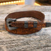 Vintage Tooled Western Belt w/Sterling Buckle Collectibles Tex Tan