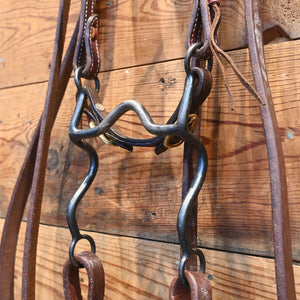 Bridle Rig - ALL NEW LEATHER - Solid Port Rig SBR601 Sale Barn MISC