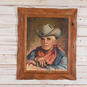 Old Rancher Claude Tallant By Alice Allen Collectibles Alice Allen