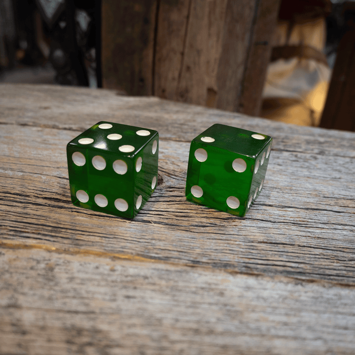 Collectible 1930's - 40's Green Translucent Bakelite