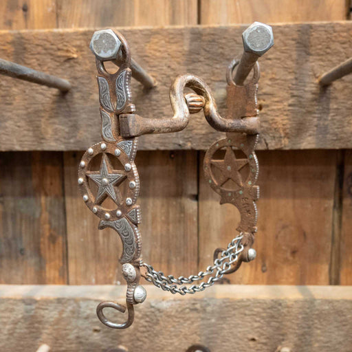 E. Garcia Silver Mounted Port w/ Roller Bit Tack - Bits E. Garcia