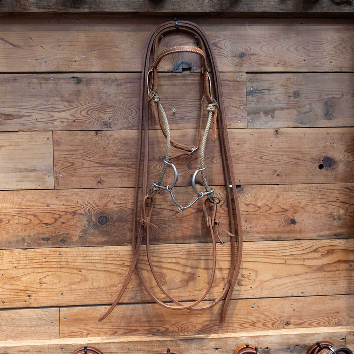 Draw Gag Snaffle Bridle Rig