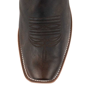 Rios of Mercedes Men's Chocolate Waxed Boot MEN - Footwear - Western Boots Rios of Mercedes Boot Co.   