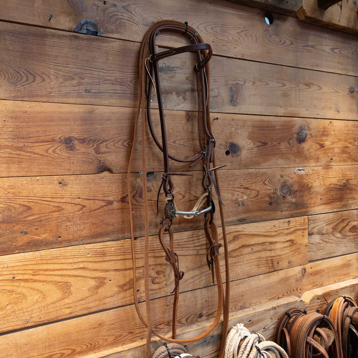 Smooth Snaffle Bridle Rig