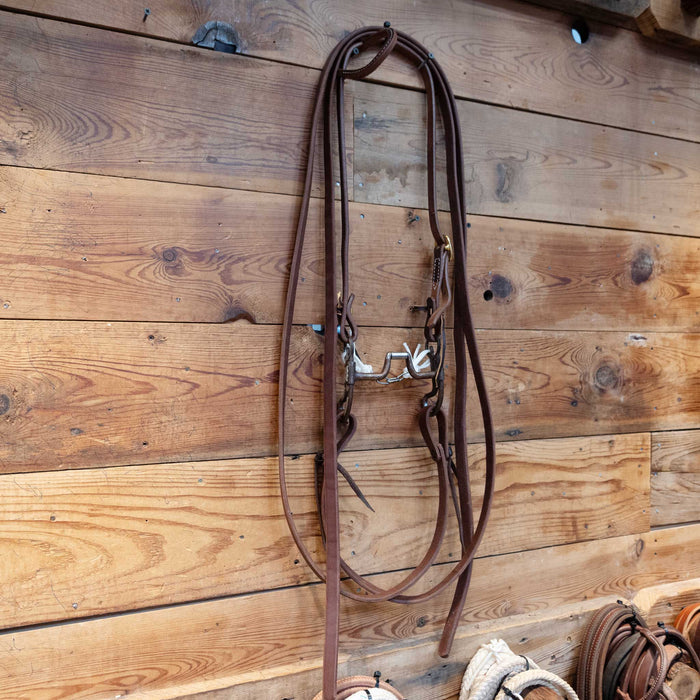 Cowpuncher Hinge Port Bridle Rig Tack - Rigs Cowpuncher