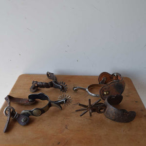 Used Assorted Spurs Set Of 4 Great Decor Sale Barn Teskey's   