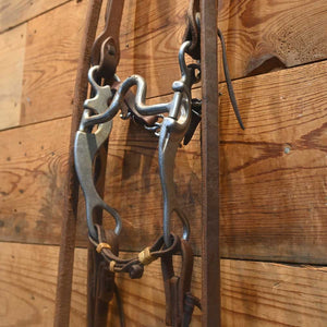 Bridle Rig - Dennis Moreland Solid Port Bit - RIG654 Tack - Rigs Dennis Moreland   