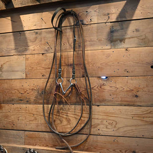 Bridle Rig - O-Ring - Smooth Snaffle Bit SBR530 Sale Barn MISC   