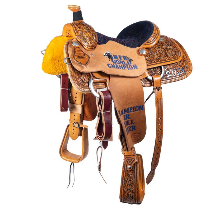 Teskey's Trophy Team Roper #53 Customs & Awards - Saddles Trophy