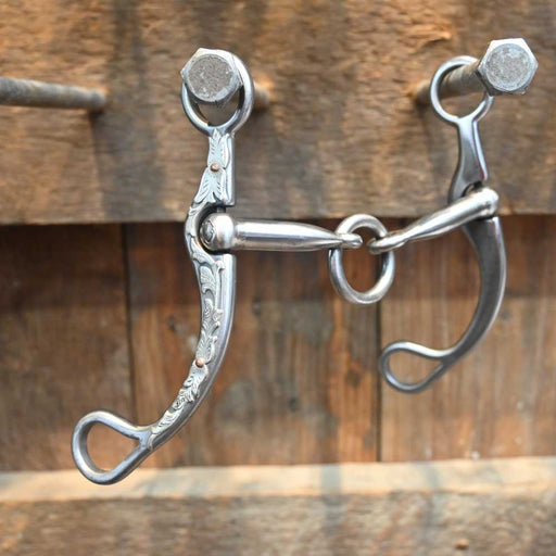 Kerry Kelley 65 Smooth Lifesaver Silver Mounted Bit Tack - Bits Kerry Kelley