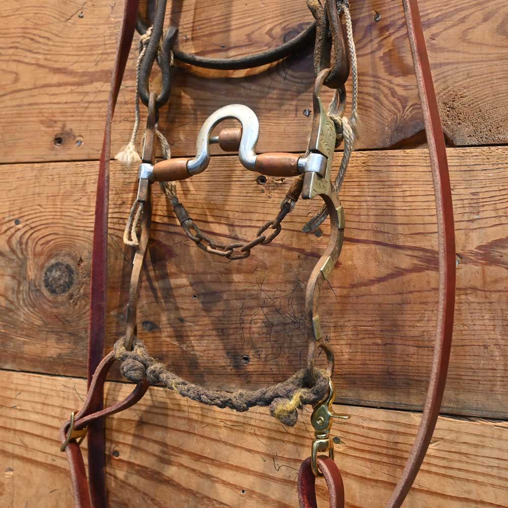 Bridle Rig - Calvary Shank Port with Roller bit SBR574 Sale Barn MISC