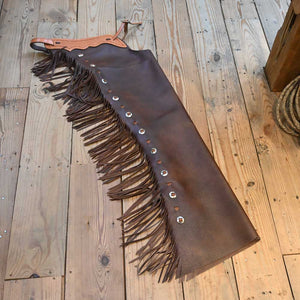 Teskey's Versatility Medium-Long Leather Chaps - CHAP1101 Tack - Chaps & Chinks Teskey's