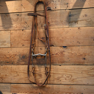 Bridle Rig - Low Port grazing bit Rig- SBR626 Sale Barn MISC