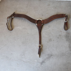 Used Teskey's Patrick Smith Roper Collection Breast Collar Sale Barn Teskey's