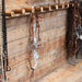 CHS Mitch D-Ring Twisted Snaffle Martingale Rig Tack - Training Cow Horse Supply