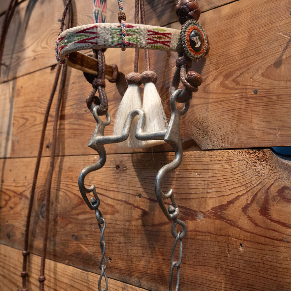 Vintage Horse Hair Bridle Rig - Prison made Rawlings Wyoming 1483 Collectibles Rawlings Wyoming Prison