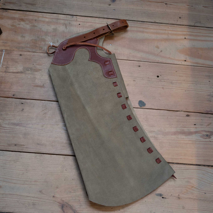 Kid's 24" WLC Stepthrough Chaps - Select Color Tack - Chaps & Chinks WLC Pewter