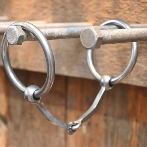 Graeme Quisenberry - QBerry - Square Mullen O-Ring Snaffle GQ015 Tack - Bits Graeme Quisenberry