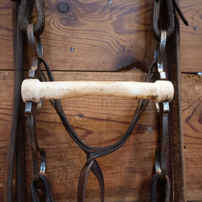 Classic Equine Plastic Mullen Bridle Rig