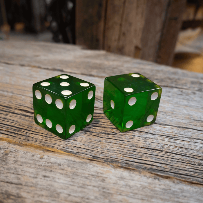 Collectible 1930's - 40's Green Translucent Bakelite