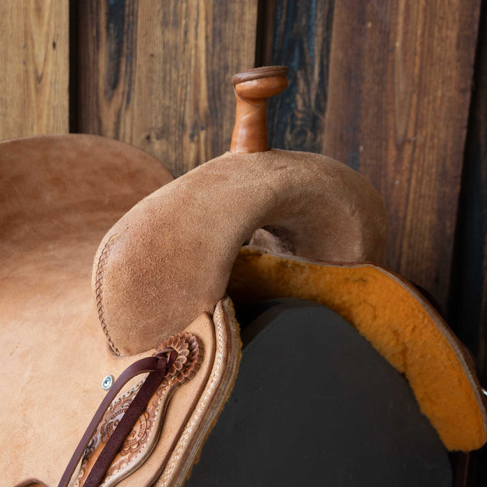 15" TESKEY'S PRO CUTTER RANCH CUTTER SADDLE