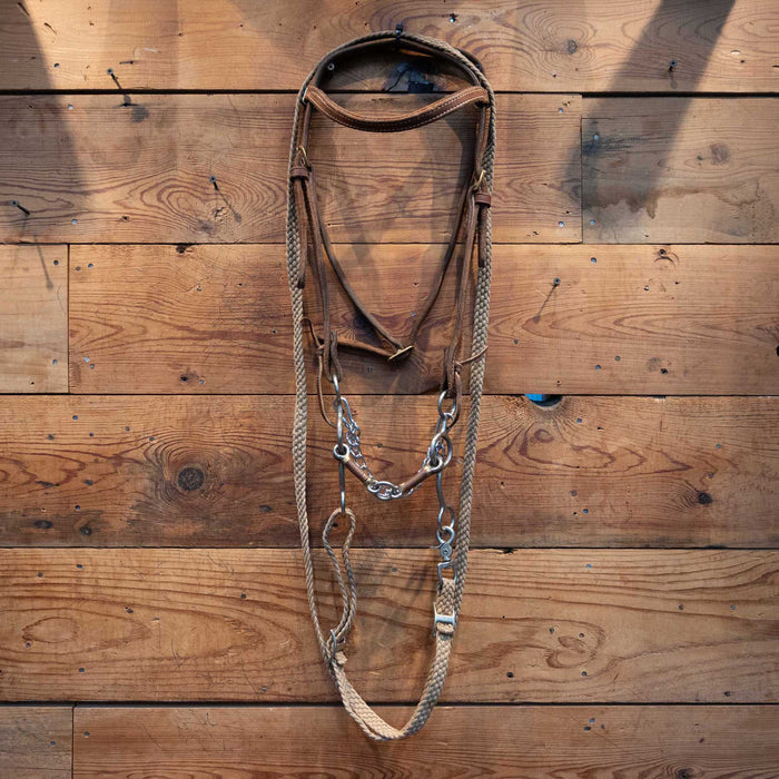 Professional Choice Circle Gag Copper Wrapped Lifesaver Bridle Rig Sale Barn Professional's Choice