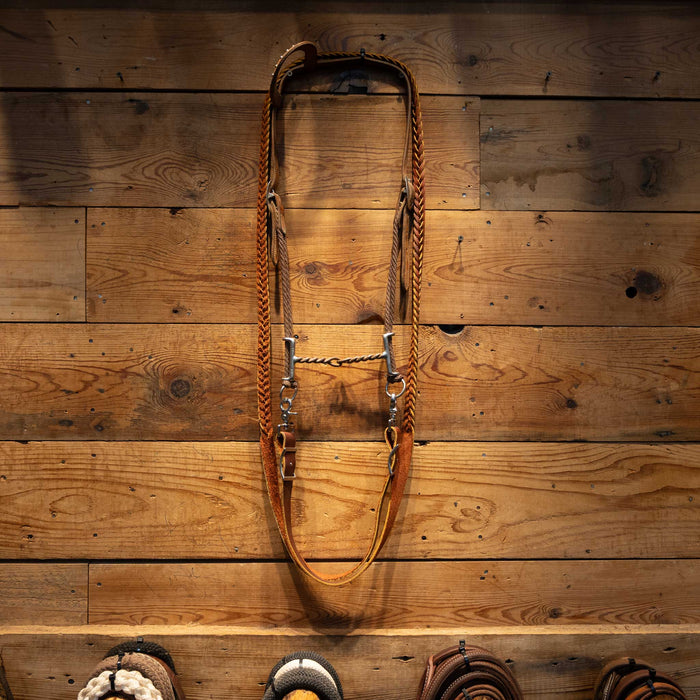 Classic Equine Draw Gag Twisted Wire Snaffle Bridle Rig Tack - Rigs Classic Equine