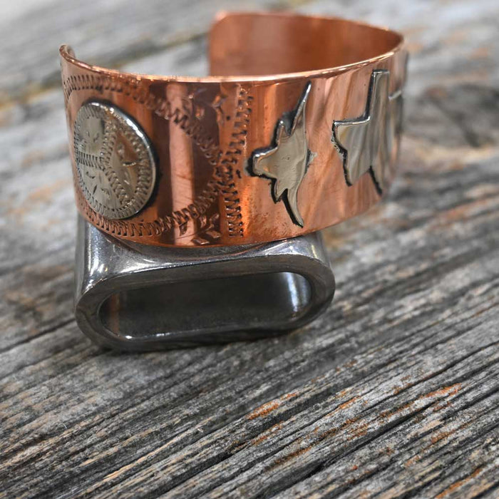 Western Copper Cuff _CA541 ACCESSORIES - Additional Accessories - Buckles MISC