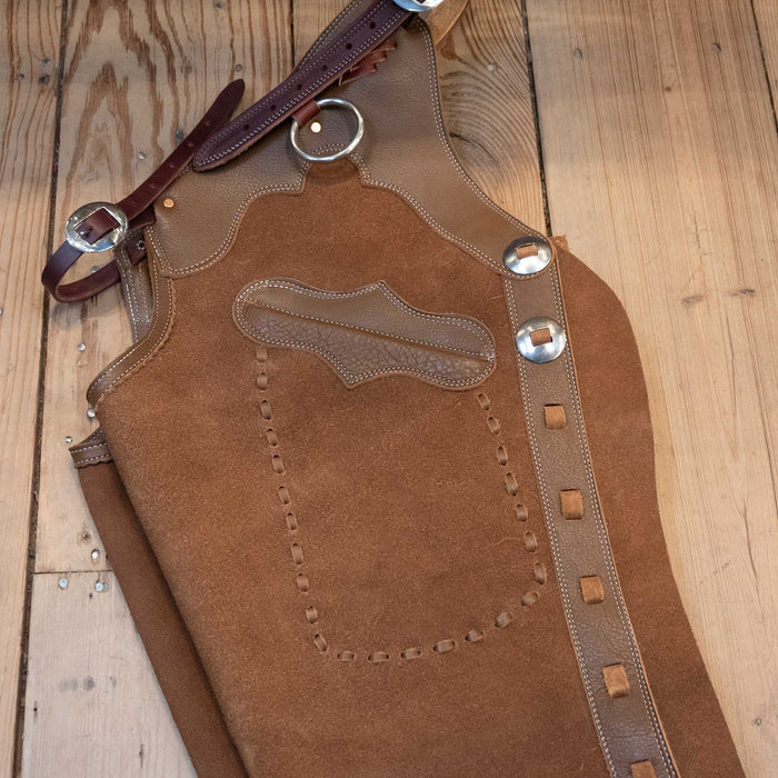 Teskey's Large Roughout Double Pockets Shotgun Chaps