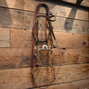 Bridle Rig - Calvary Shank Port with Roller bit SBR574 Sale Barn MISC