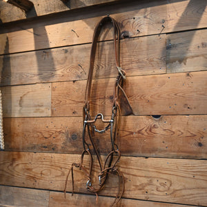 Bridle Rig -Dillon White Silver Mounted Bit with Kerry Kelley Hardware RIG962 Tack - Rigs MISC