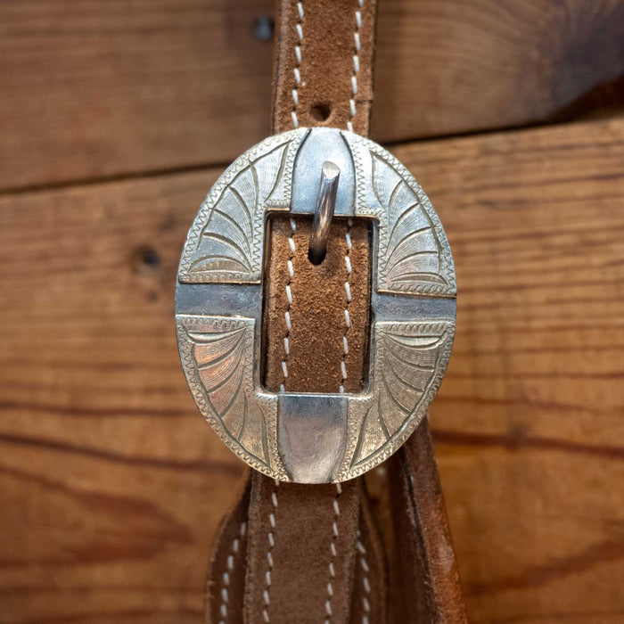 Brown 3/4" Split Ear Headstall