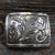 Handmade Silver Engraved Buckle by John Kamphaus  _CA570 ACCESSORIES - Additional Accessories - Buckles Kamphaus   