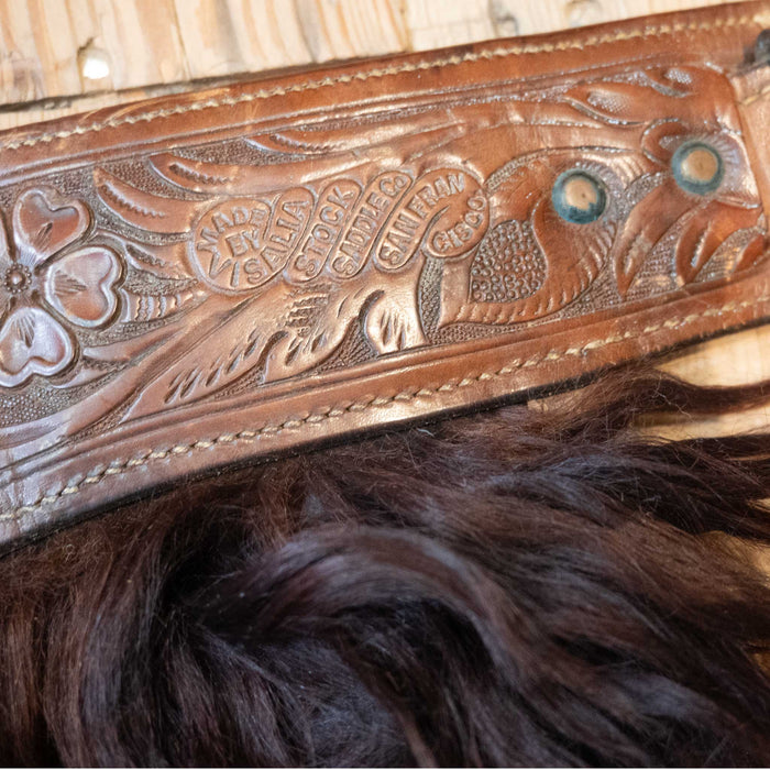 Vintage Visalia Stock Saddle Co. Woolie Chaps Collectibles Visalia Stock Saddle Co.