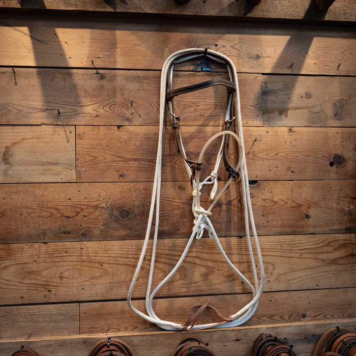 Handmade Loping Hack w/Braided Split Reins 093