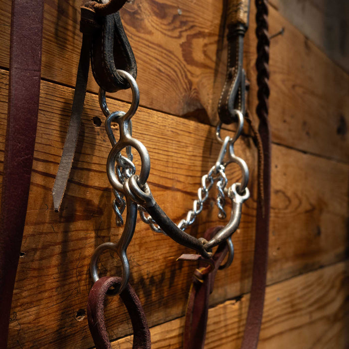 Circle Gag Smooth Snaffle Bridle Rig Tack - Bits MISC