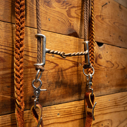 Classic Equine Draw Gag Twisted Wire Snaffle Bridle Rig Tack - Rigs Classic Equine