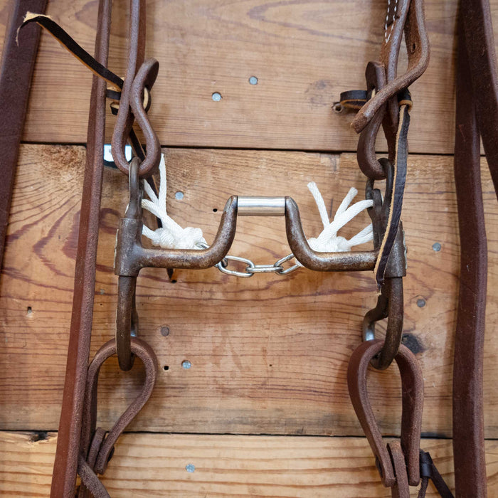 Cowpuncher Hinge Port Bridle Rig Tack - Rigs Cowpuncher