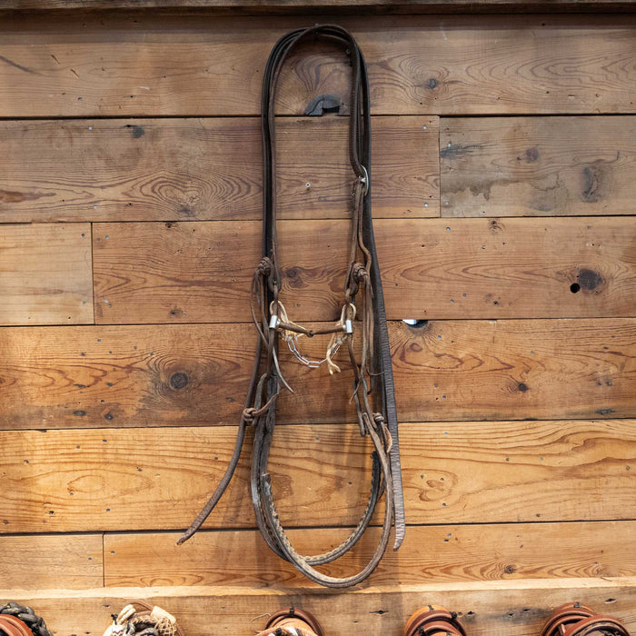 Classic Equine Snaffle Bridle Rig w/ Split Ear Headstall