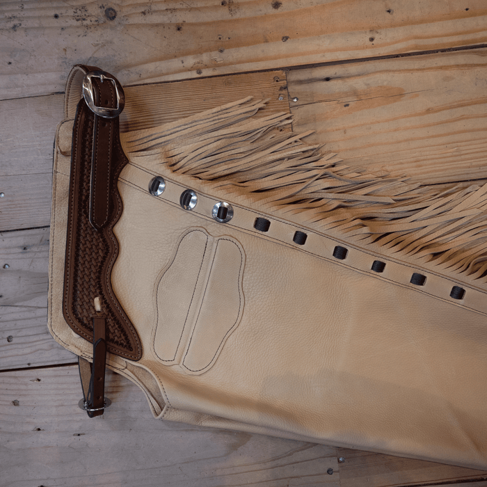 Teskey's Small Smooth Buckskin Versatility Chaps 1866