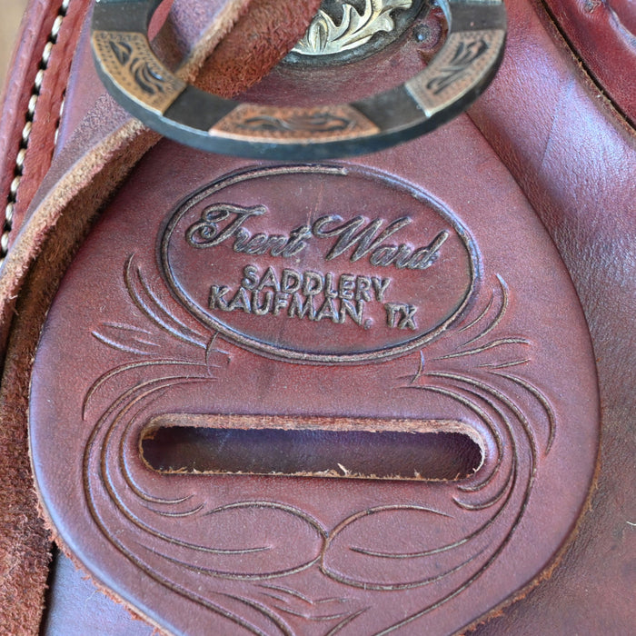 15.5" USED TRENT WARD RANCH SADDLE