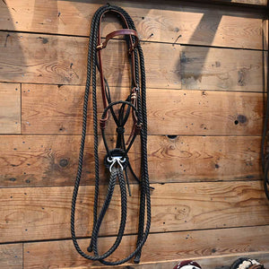 Loping Hack "Bronc a More" Rig BOSAL075 Tack - Bosals Bronc Willoughby