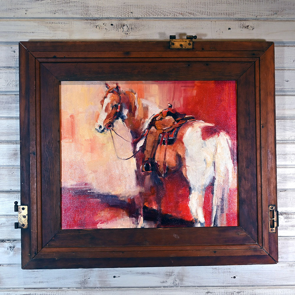 Western Art - Shirle Wempner "Untitled" _CA1294 Collectibles Shirle Wempner