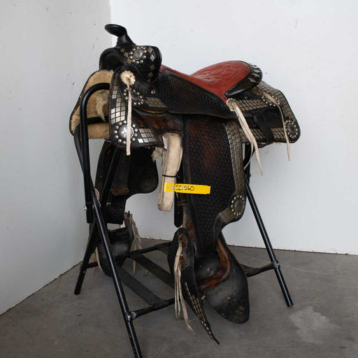 Used 15" Silver Parade Saddle Decor Only / Non Rider Sale Barn MISC   