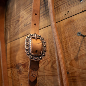 Solid Port w/Copper Rings Lady Shank Bridle Rig