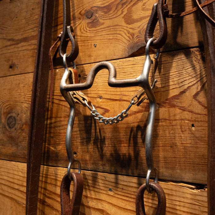 Solid Port Bridle Rig w/ all NEW leather Sale Barn MISC